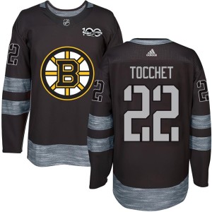 Youth Boston Bruins Rick Tocchet Authentic 1917-2017 100th Anniversary Jersey - Black