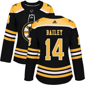 Women's Boston Bruins Garnet Ace Bailey Adidas Authentic Home Jersey - Black