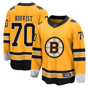 Men's Boston Bruins Jesper Boqvist Fanatics Branded Breakaway 2020/21 Special Edition Jersey - Gold