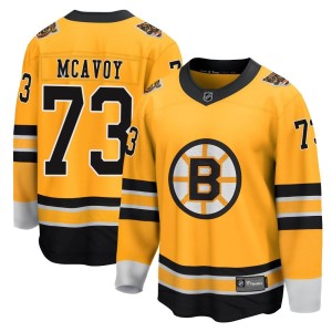Men's Boston Bruins Charlie McAvoy Fanatics Branded Breakaway 2020/21 Special Edition Jersey - Gold