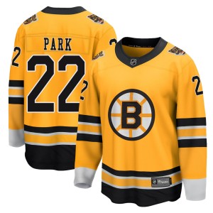 Men's Boston Bruins Brad Park Fanatics Branded Breakaway 2020/21 Special Edition Jersey - Gold