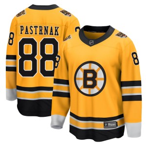Men's Boston Bruins David Pastrnak Fanatics Branded Breakaway 2020/21 Special Edition Jersey - Gold