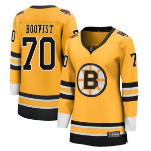 Women's Boston Bruins Jesper Boqvist Fanatics Branded Breakaway 2020/21 Special Edition Jersey - Gold