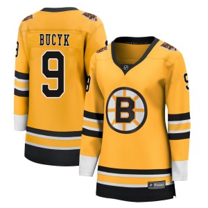 Women's Boston Bruins Johnny Bucyk Fanatics Branded Breakaway 2020/21 Special Edition Jersey - Gold