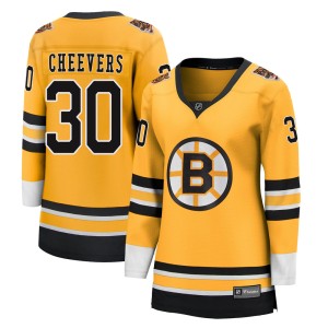 Women's Boston Bruins Gerry Cheevers Fanatics Branded Breakaway 2020/21 Special Edition Jersey - Gold