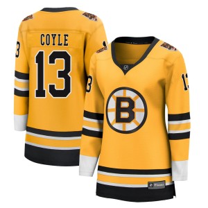 Women's Boston Bruins Charlie Coyle Fanatics Branded Breakaway 2020/21 Special Edition Jersey - Gold