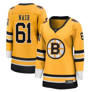 Women's Boston Bruins Rick Nash Fanatics Branded Breakaway 2020/21 Special Edition Jersey - Gold