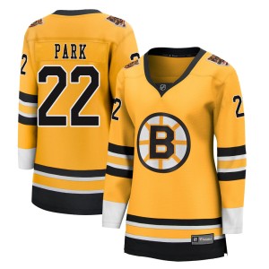Women's Boston Bruins Brad Park Fanatics Branded Breakaway 2020/21 Special Edition Jersey - Gold