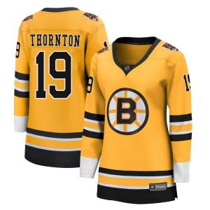 Women's Boston Bruins Joe Thornton Fanatics Branded Breakaway 2020/21 Special Edition Jersey - Gold