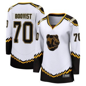 Women's Boston Bruins Jesper Boqvist Fanatics Branded Breakaway Special Edition 2.0 Jersey - White