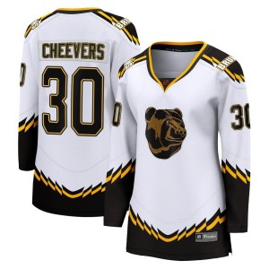 Women's Boston Bruins Gerry Cheevers Fanatics Branded Breakaway Special Edition 2.0 Jersey - White