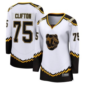 Women's Boston Bruins Connor Clifton Fanatics Branded Breakaway Special Edition 2.0 Jersey - White