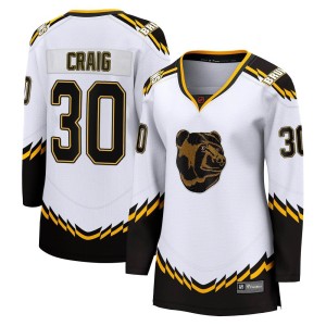 Women's Boston Bruins Jim Craig Fanatics Branded Breakaway Special Edition 2.0 Jersey - White