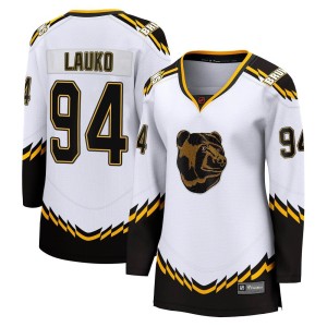 Women's Boston Bruins Jakub Lauko Fanatics Branded Breakaway Special Edition 2.0 Jersey - White