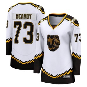 Women's Boston Bruins Charlie McAvoy Fanatics Branded Breakaway Special Edition 2.0 Jersey - White