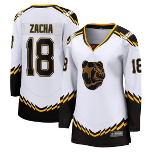 Women's Boston Bruins Pavel Zacha Fanatics Branded Breakaway Special Edition 2.0 Jersey - White