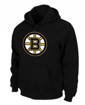 Men's Boston Bruins Pullover Hoodie - - Black
