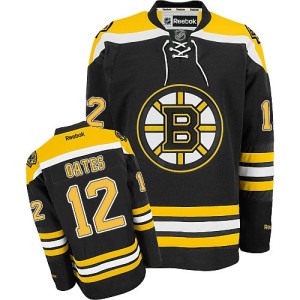 Men's Boston Bruins Adam Oates Reebok Premier Home Jersey - Black