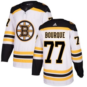 Women's Boston Bruins Ray Bourque Adidas Authentic Away Jersey - White