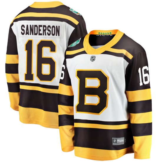 Adidas Derek Sanderson Boston Bruins Men's Authentic Alternate Jersey -  Black